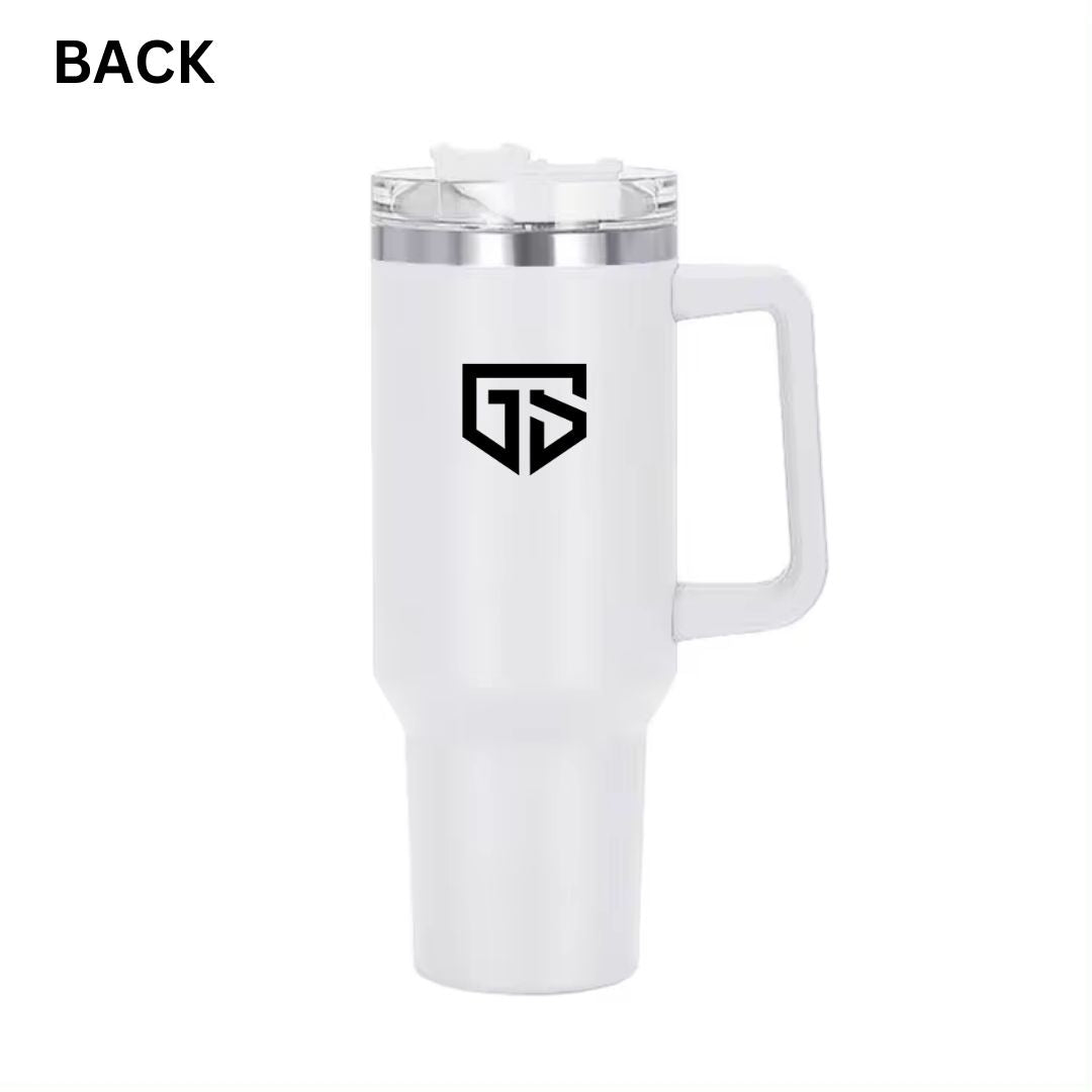 "Yes, this is water" Insolated 40 oz Gameday Cup with Handle