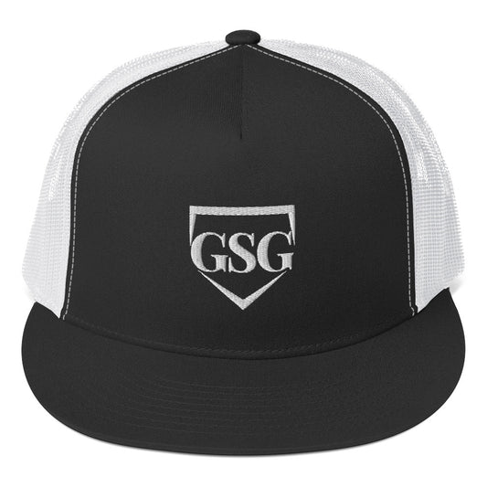 Classic Trucker Cap with GSG Logo - Cool Fabric Blend for Style & Comfort