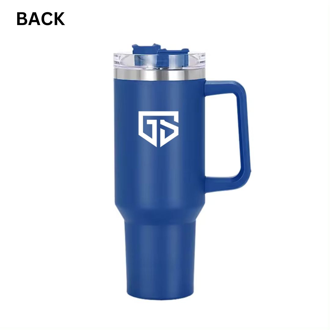 "Travel Ball Parent" Insolated 40 oz Gameday Cup with Handle