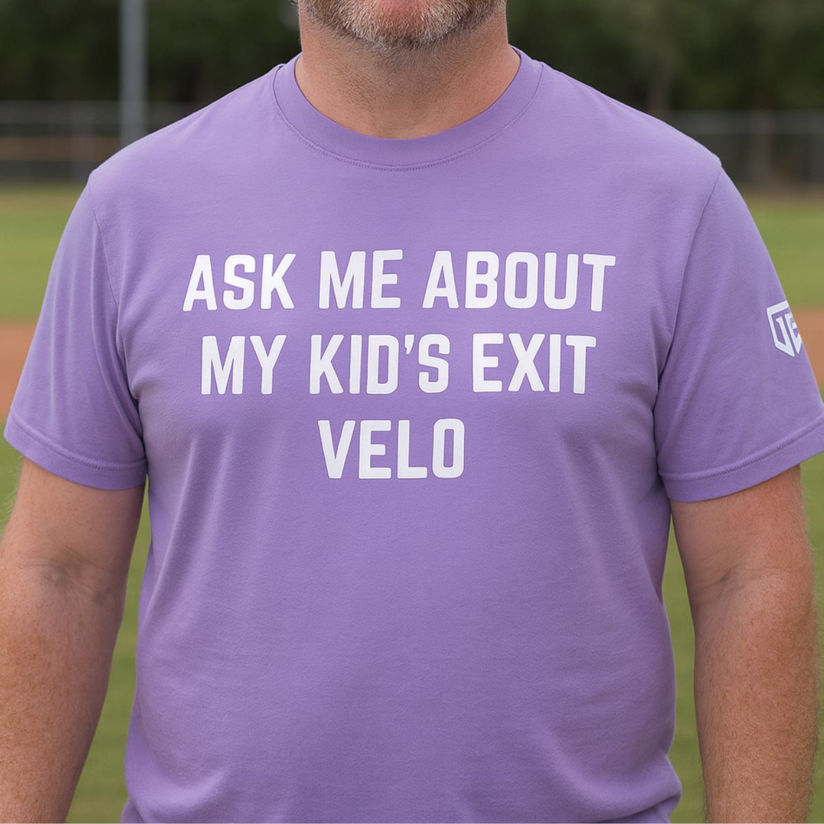 "Ask Me About My Kid's Exit Velo" Shirt