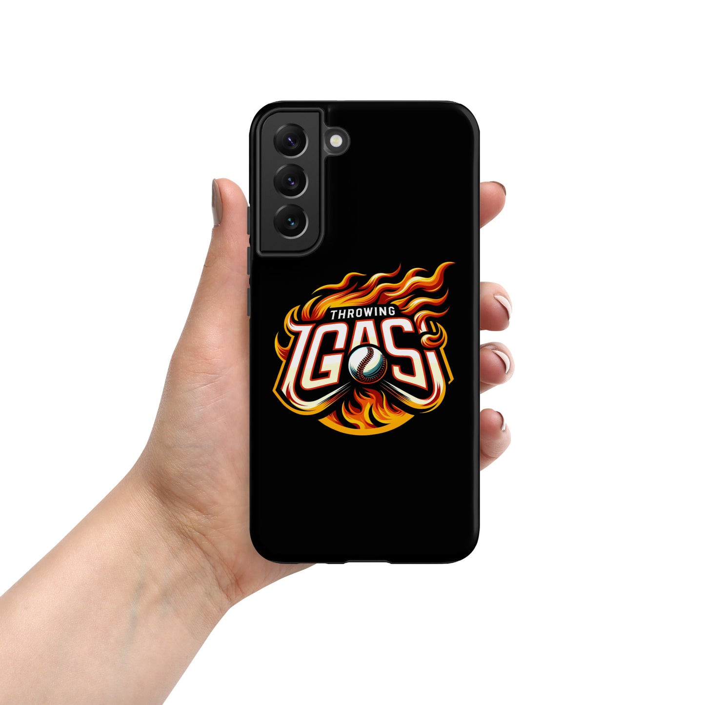 "Throwing Gas" Heavy Duty Phone Case for Samsung®