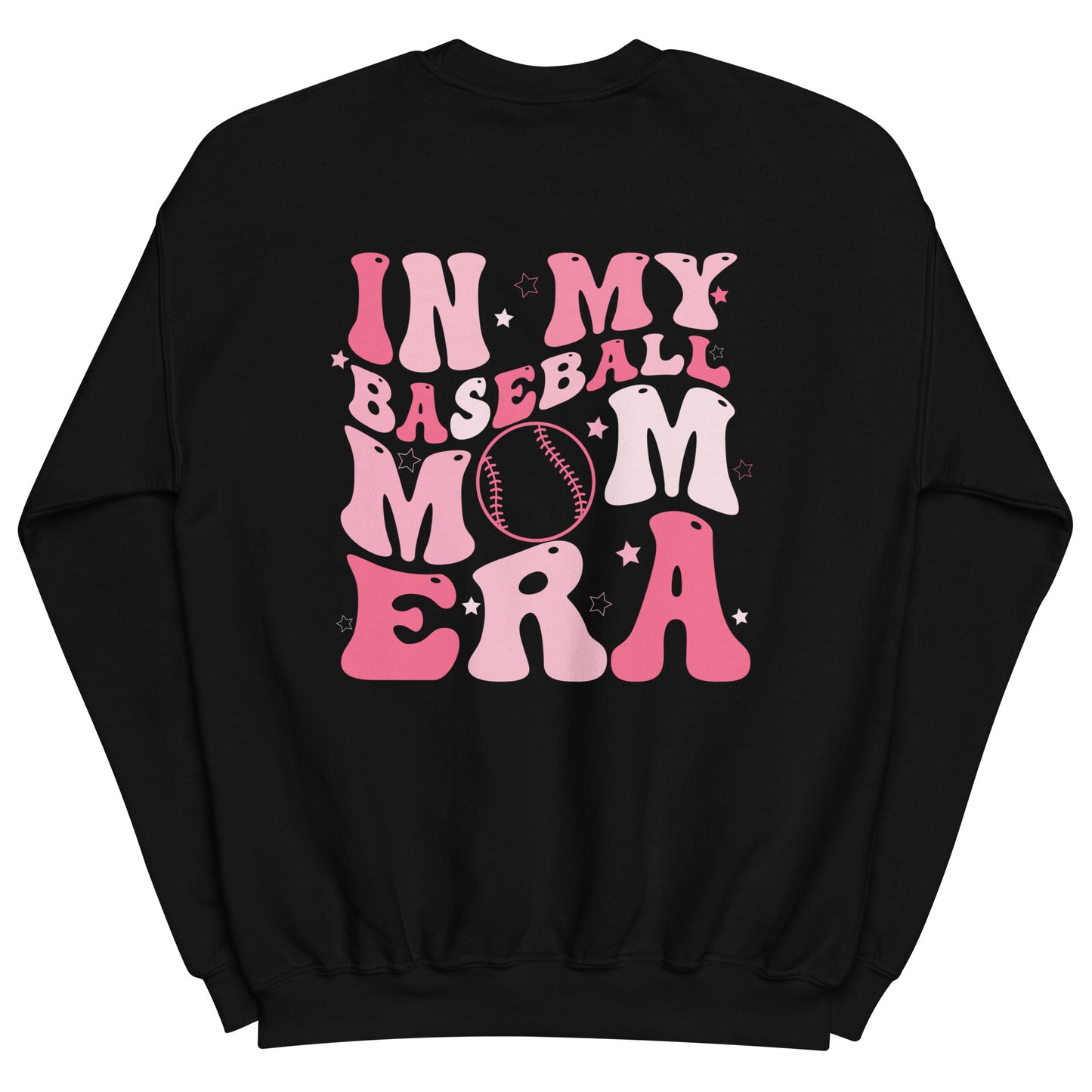 Baseball Mom Era Crewneck - Pink