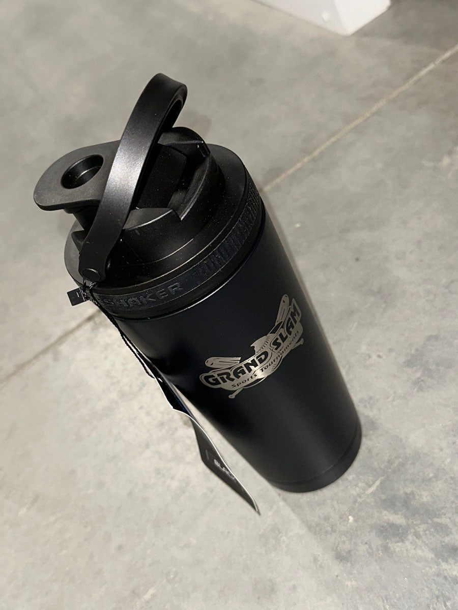 Black Grand Slam Stainless Steel Tumbler