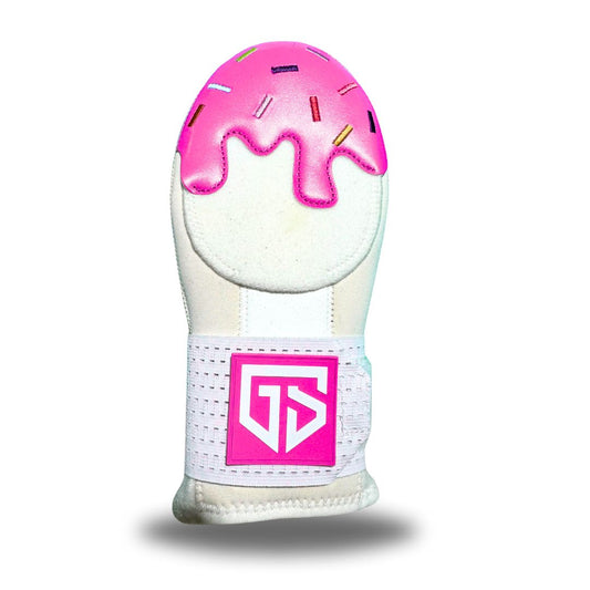 Pink Dripz Youth Sliding Mitt