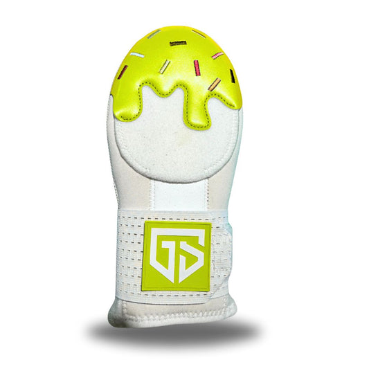 Yellow Dripz Youth Sliding Mitt