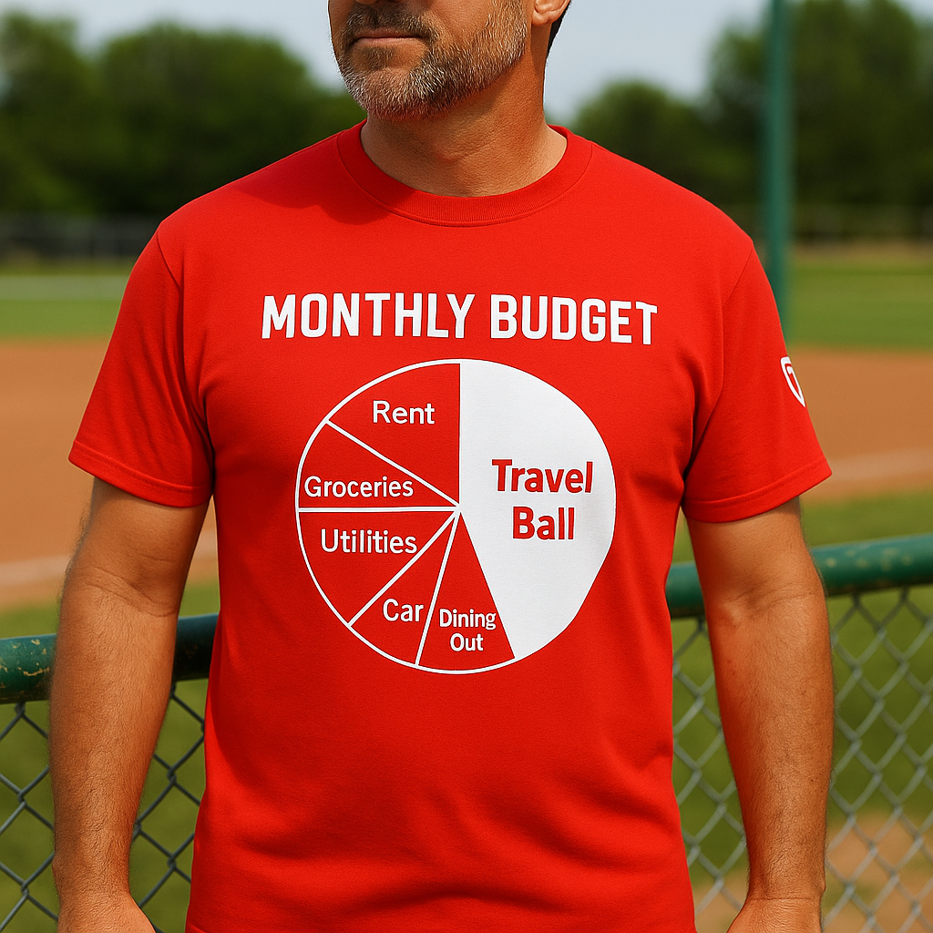 "Travel Ball Budget Breakdown" Shirt