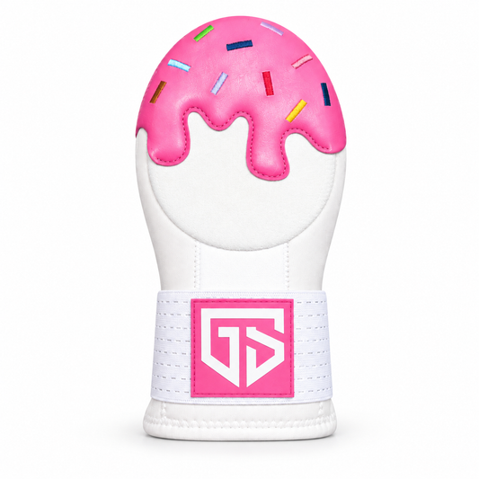 Pink Dripz Youth Sliding Mitt