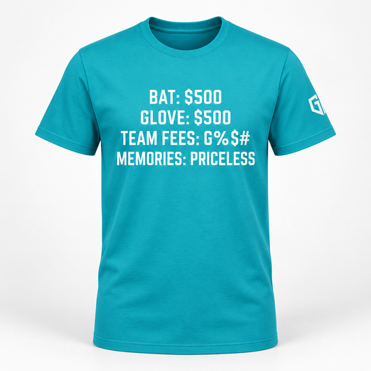 "Travel Ball Game Day Expenses" Shirt